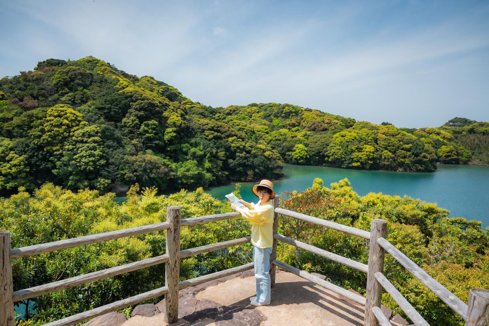 西展望所から見える景色はこんな感じ♪-0