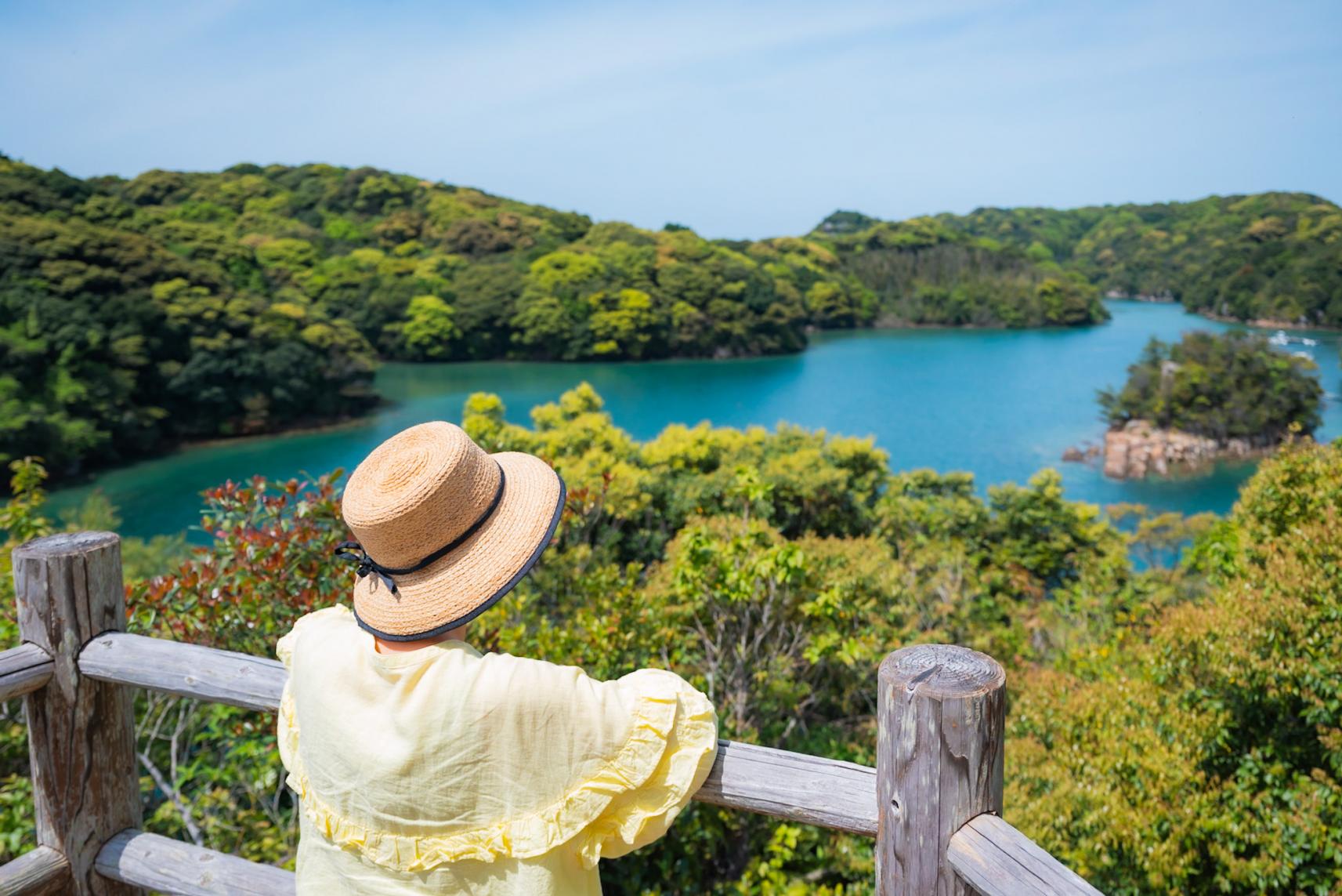 西展望所から見える景色はこんな感じ♪-1