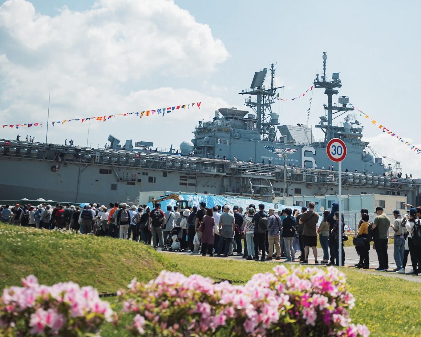 イベントの目玉！強襲揚陸艦「アメリカ」の中へ潜入！-0