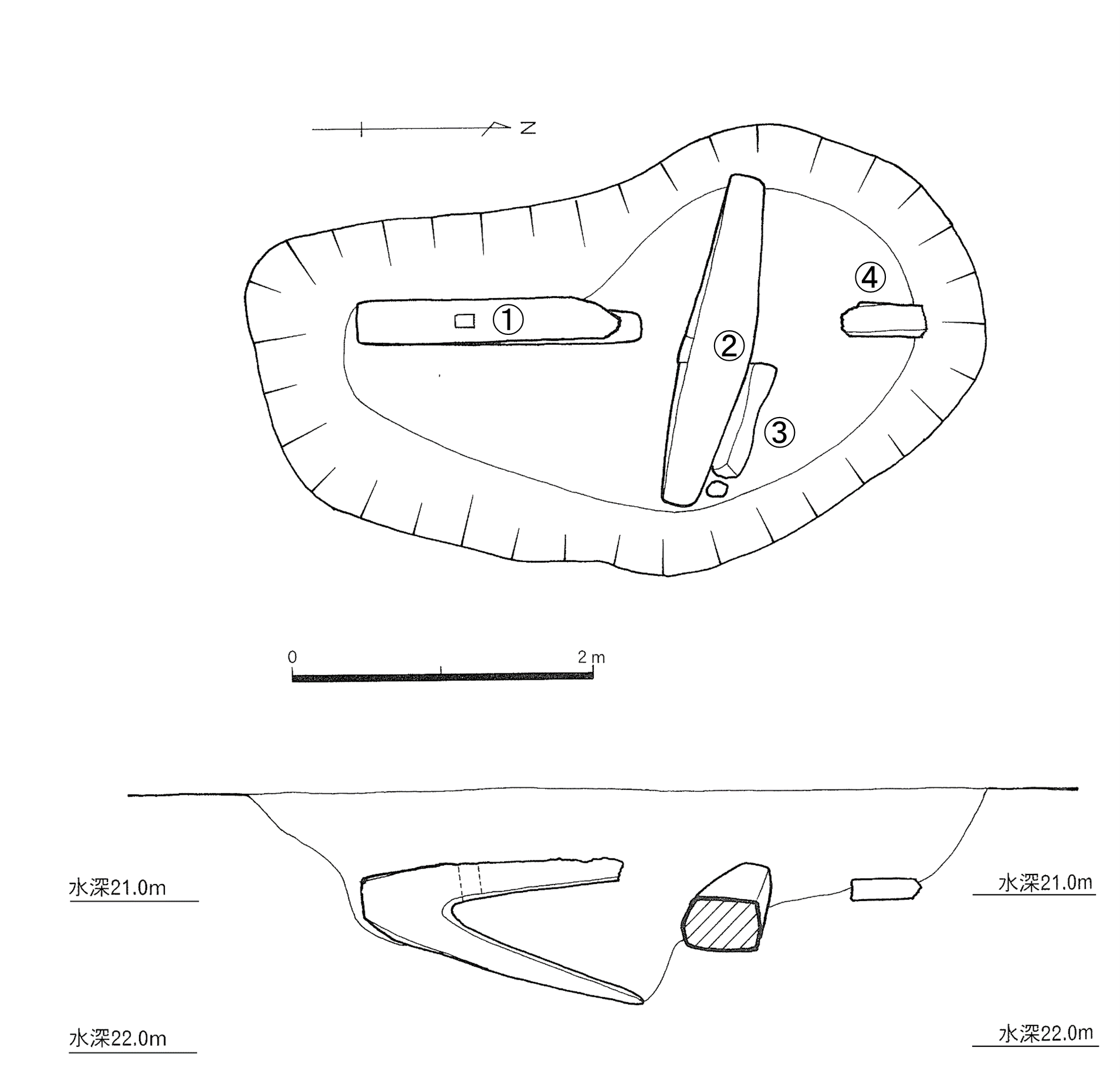 いかり実測図