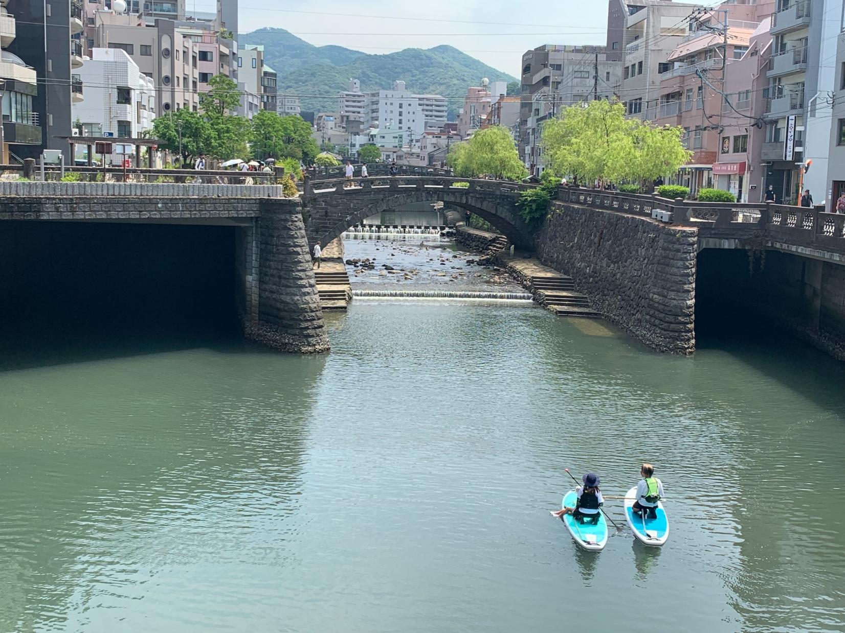 長崎市の中心部でSUPができる！街中SUPツアー-3