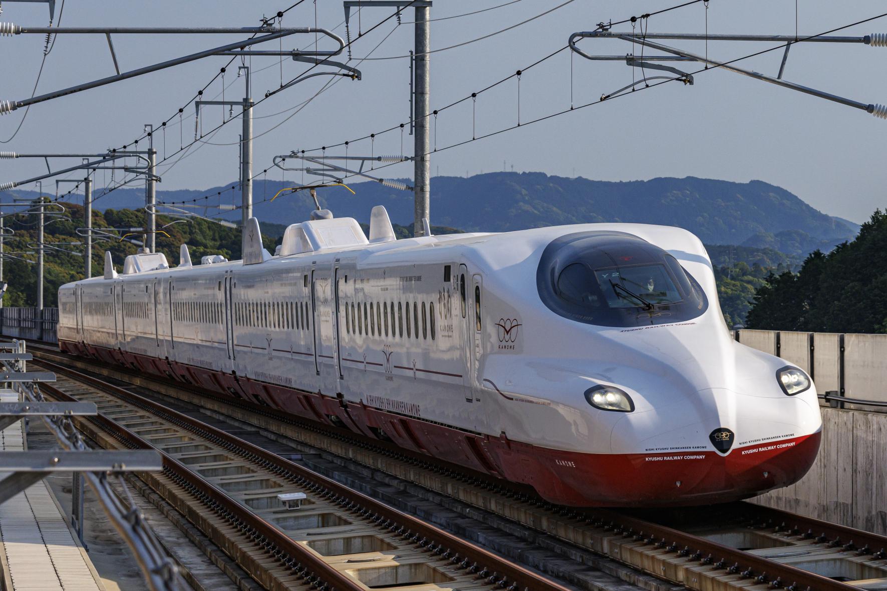 JR長崎駅から新幹線で諫早へ-1