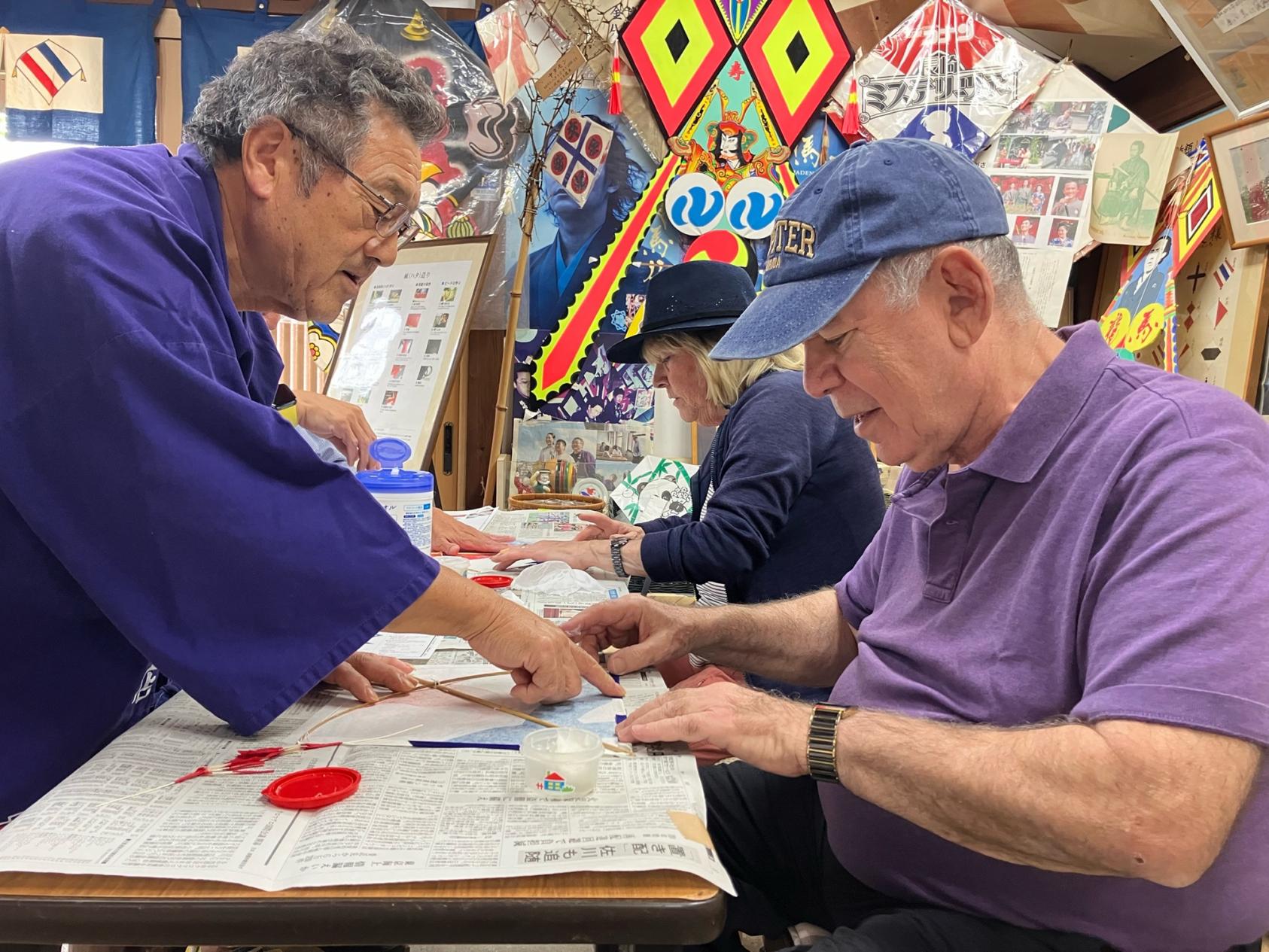 Traditional kite-making experience and visit to Japan’s first Chinese temple (Approx. 3 hours)-1