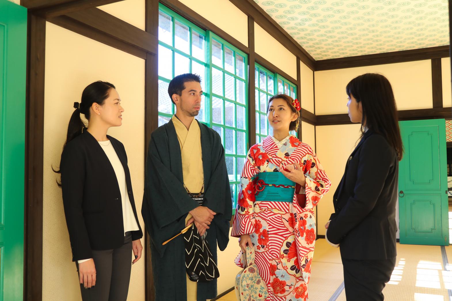 A timeslip to the early 19th Century! Have a go at wearing a kimono at the Dejima Dutch Trading Post, a National Historic Site (Approx. 2 hours)-1