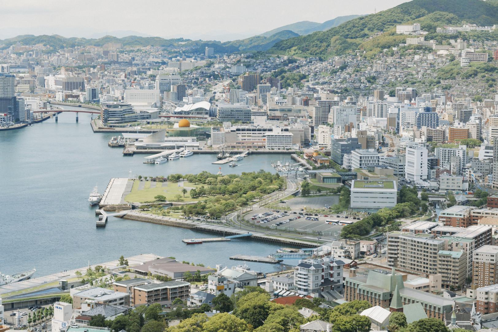 Tourist Information around Nagasaki Port-1