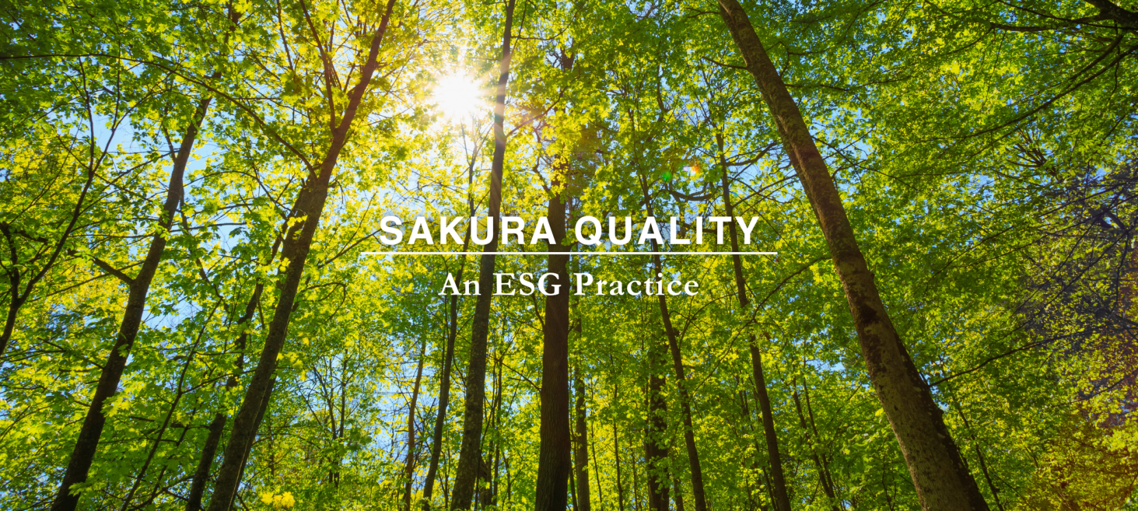 Highlighting Sustainable Efforts: Introduction of  'Sakura Quality An ESG Practice' Certified Accomodations-1