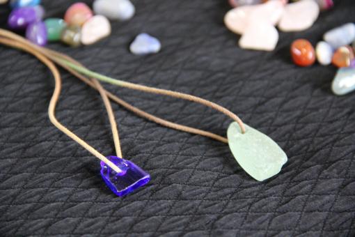 Sea Glass Pendant Making Experience-0