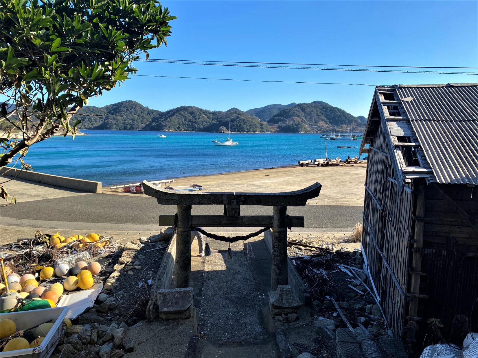 頭子神社【有福島】-1