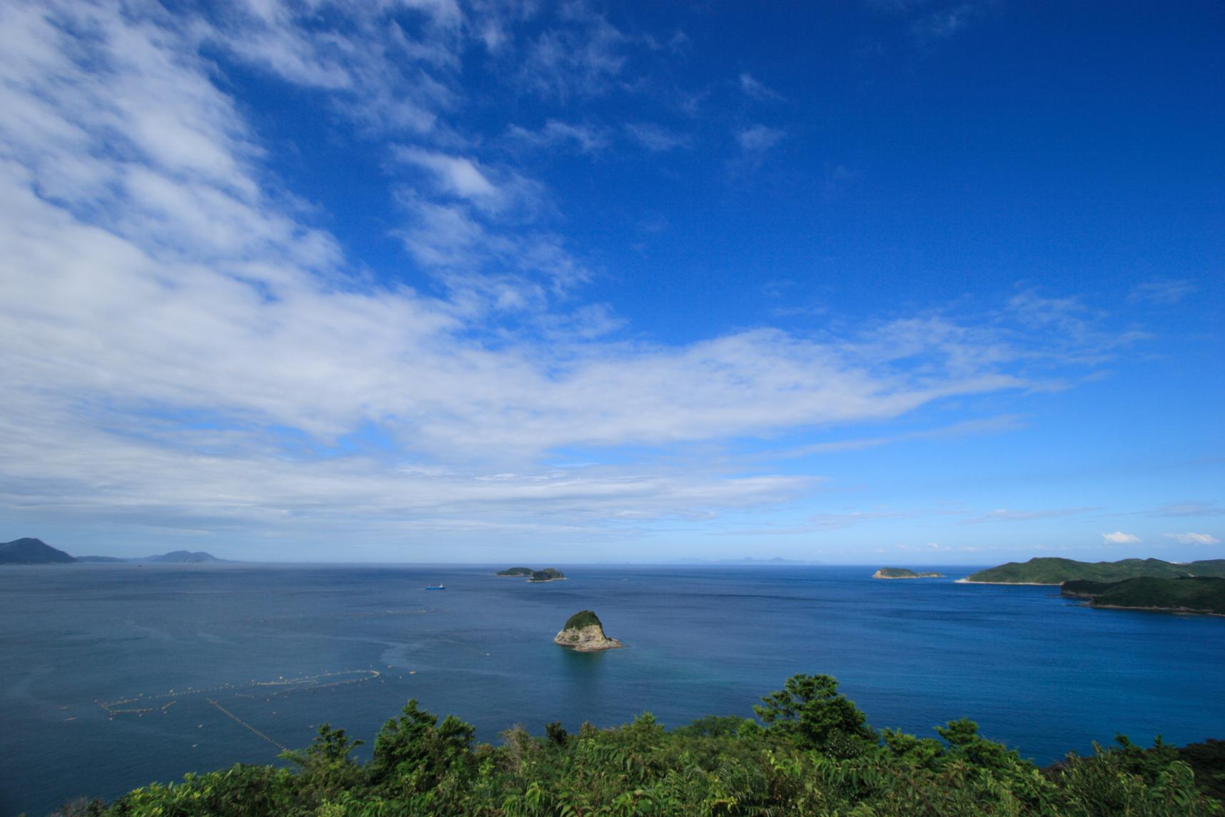 黒崎園地展望所 スポット 公式 長崎しま旅行こう 長崎の島々の観光 旅行情報ならココ