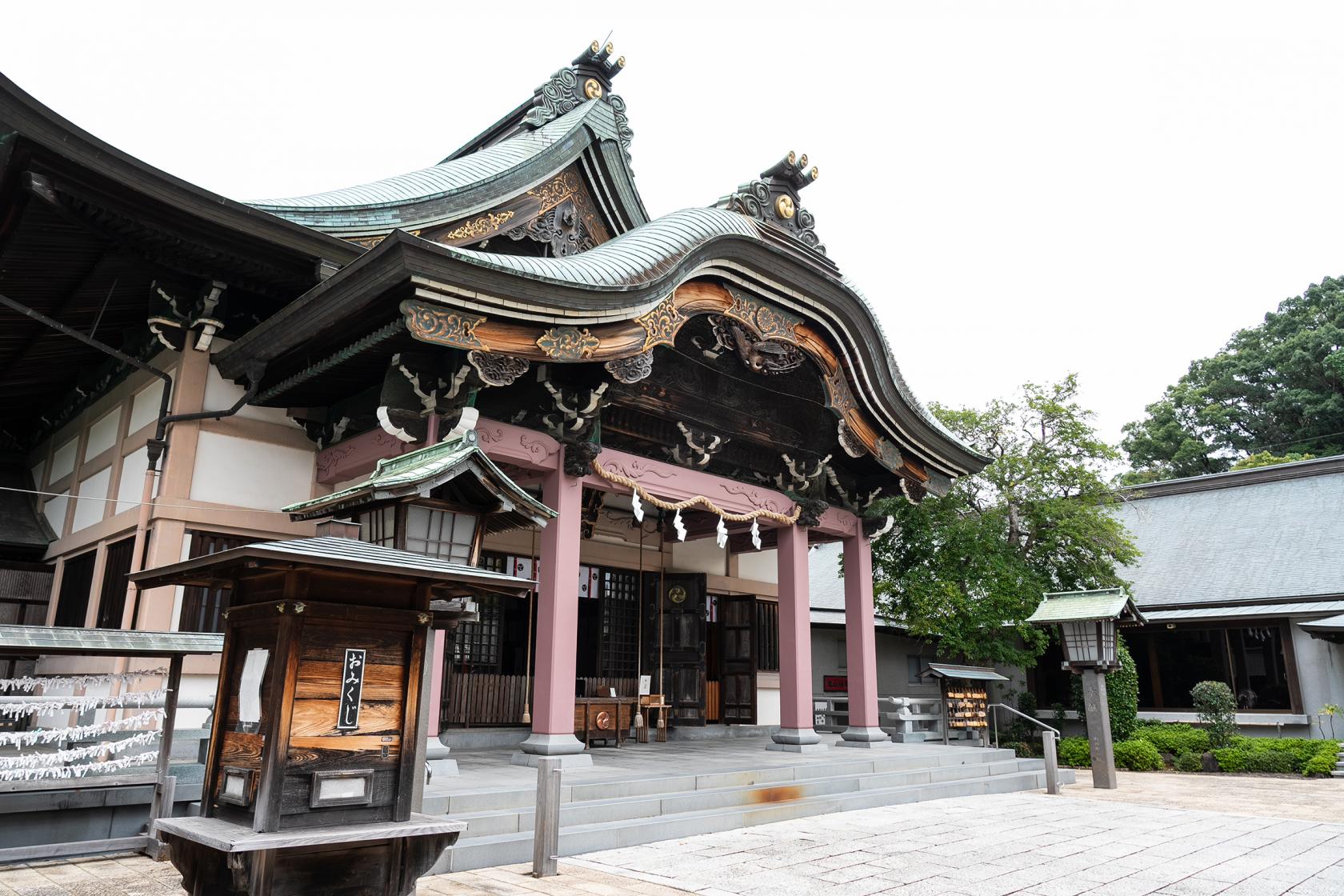 Kameyama Hachimangu-Shrine-1