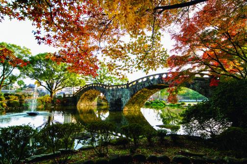 眼鏡橋（諫早公園内）-0