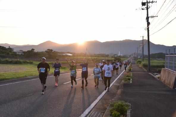 五島列島夕やけマラソン大会-1