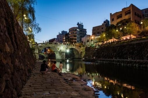 中島川夏風情～長崎夜市-3